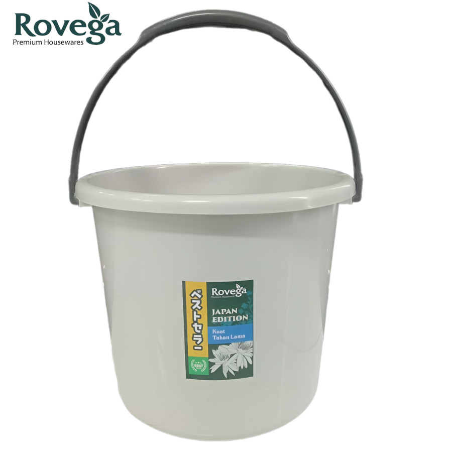 Rovega Ember Plastik Pail 12 Liter Tanpa Tutup Japan Edition Food Grade PL-45