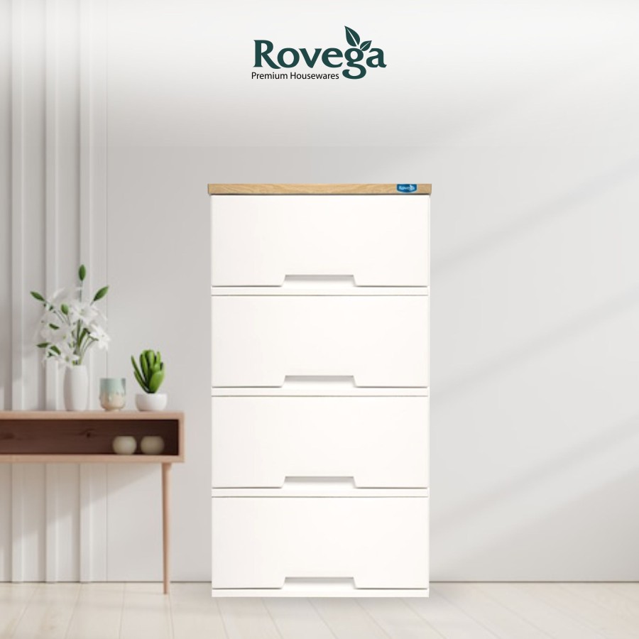 Rovega Kabinet / Lemari Plastik 4 Susun Magnum Premium CMG-430-image